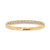 Bague Sif Jakobs ELLERA argent plaqué or_x000D_
T54 - vue V1