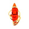 Bague Andrea Marazzini Navette Orange - vue V2