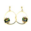 Boucles d'oreilles Andrea Marazzini Mini Musa Vitral
dorées - vue V1