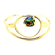 Bracelet Jonc Andrea Marazzini Mini Musa Vitral_x000D_
doré