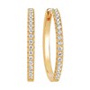 Créoles Sif Jakobs Ellera grand modèle_x000D_
argent sterling 925 plaqué or jaune 18k - vue V1