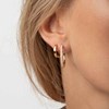 Créoles Sif Jakobs Ellera grand modèle_x000D_
argent sterling 925 plaqué or jaune 18k - vue V2
