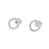 Boucles d'oreilles Agatha Rondou cercles évidés_x000D_
empierrés - vue V1