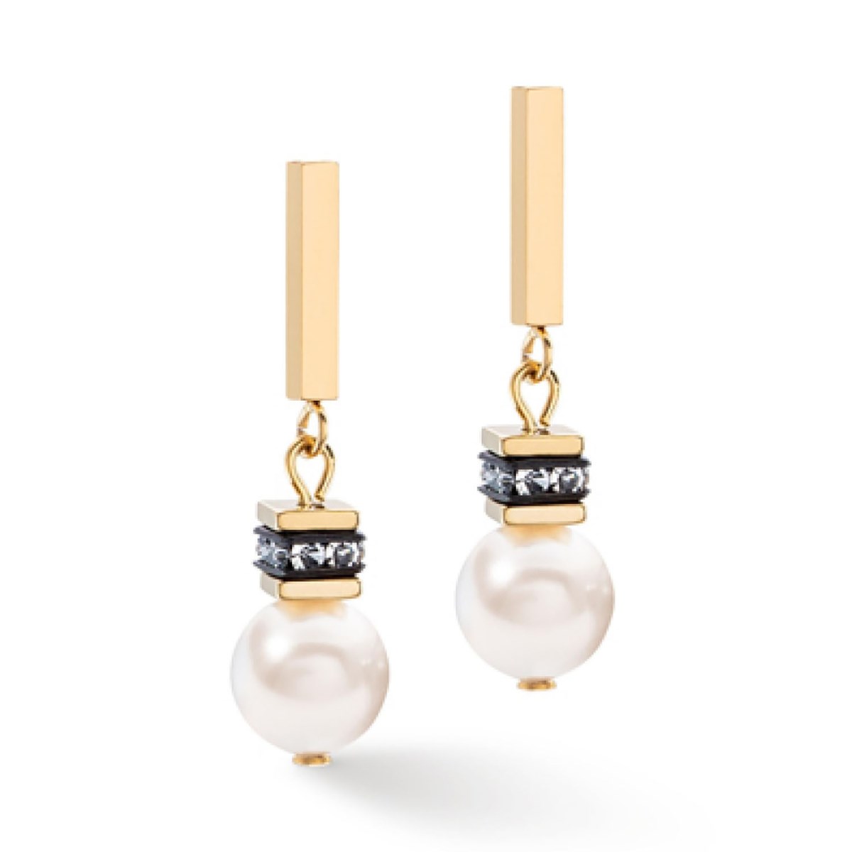 Boucles d'oreilles Coeur de lion GeoCUBE Iconic
Pearl Mix