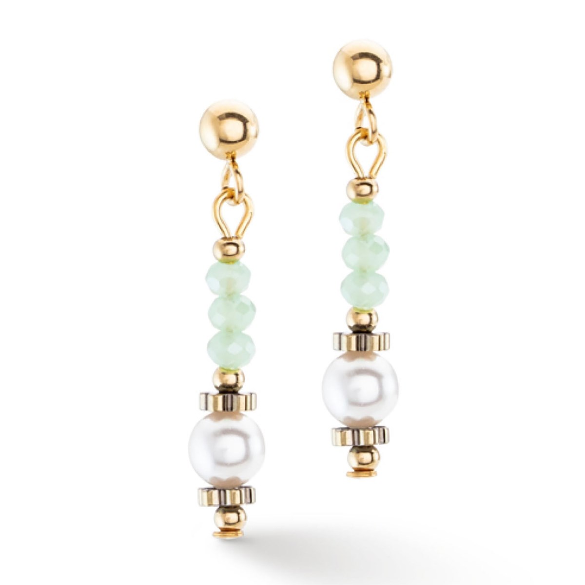 Boucles d'oreilles Coeur de Lion Little Twinkle
Pearl Mix vert clair