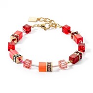 Bracelet Coeur de Lion GeoCUBE Iconic rouge