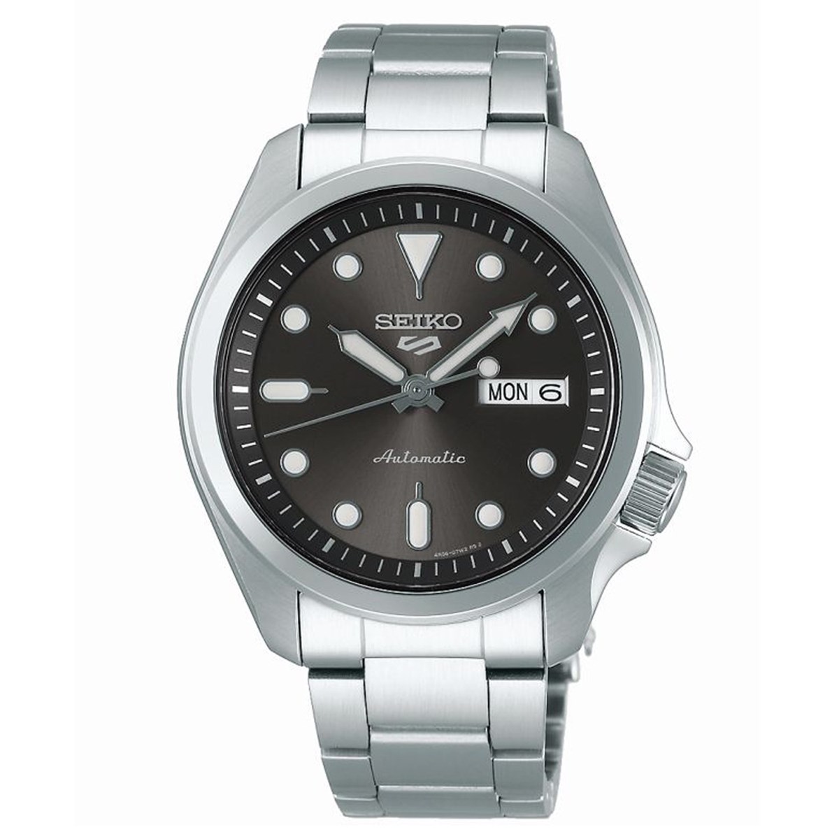 Montre Seiko 5 Sports automatique acier cadran gris