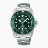 Montre Seiko Prospex quartz solaire diver's 200m
cadran vert - vue V1