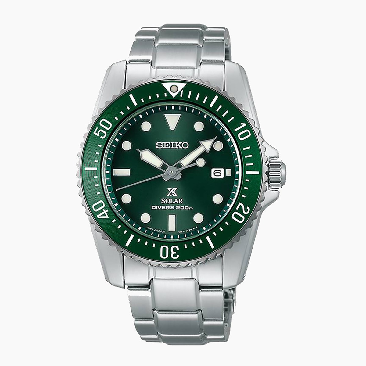 Montre Seiko Prospex quartz solaire diver's 200m
cadran vert