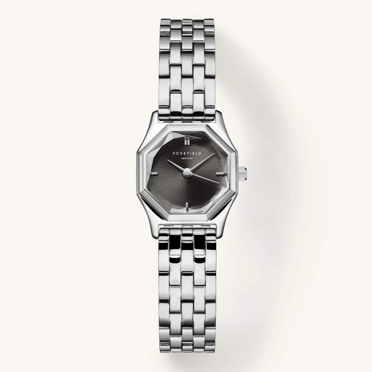 Montre femme Rosefield Gemmy Grey acier