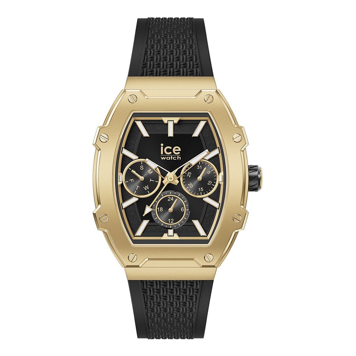 Montre femme Ice Watch Ice Boliday Golden Black alu