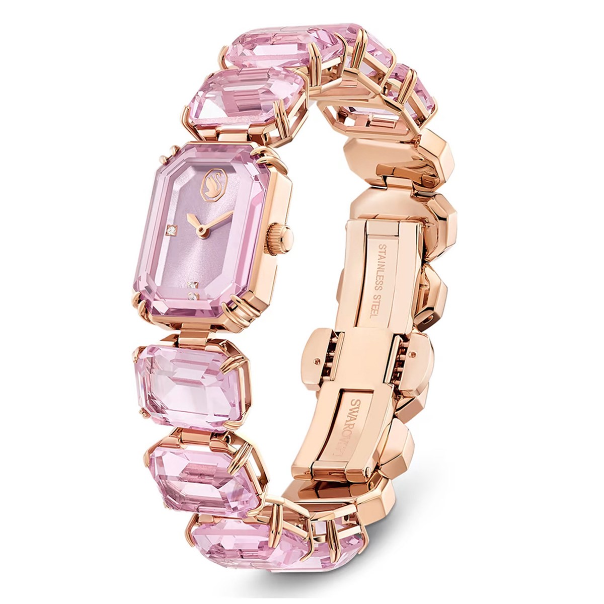 ontre femme Swarovski Millenia rose - vue 3