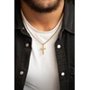 Collier mono-motif Tony en PVD - vue V2