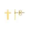 Boucles d'oreilles clous Tony en Acier 316L - vue V1
