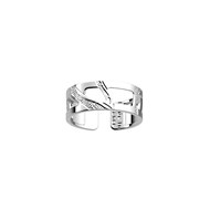 Bague Les Georgettes Tigre argentée 8mm