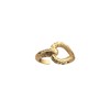 Bague Les Cadettes Reptile dorée - vue V1