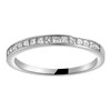 Alliance Gravity or blanc 18 carats diamants - vue V2