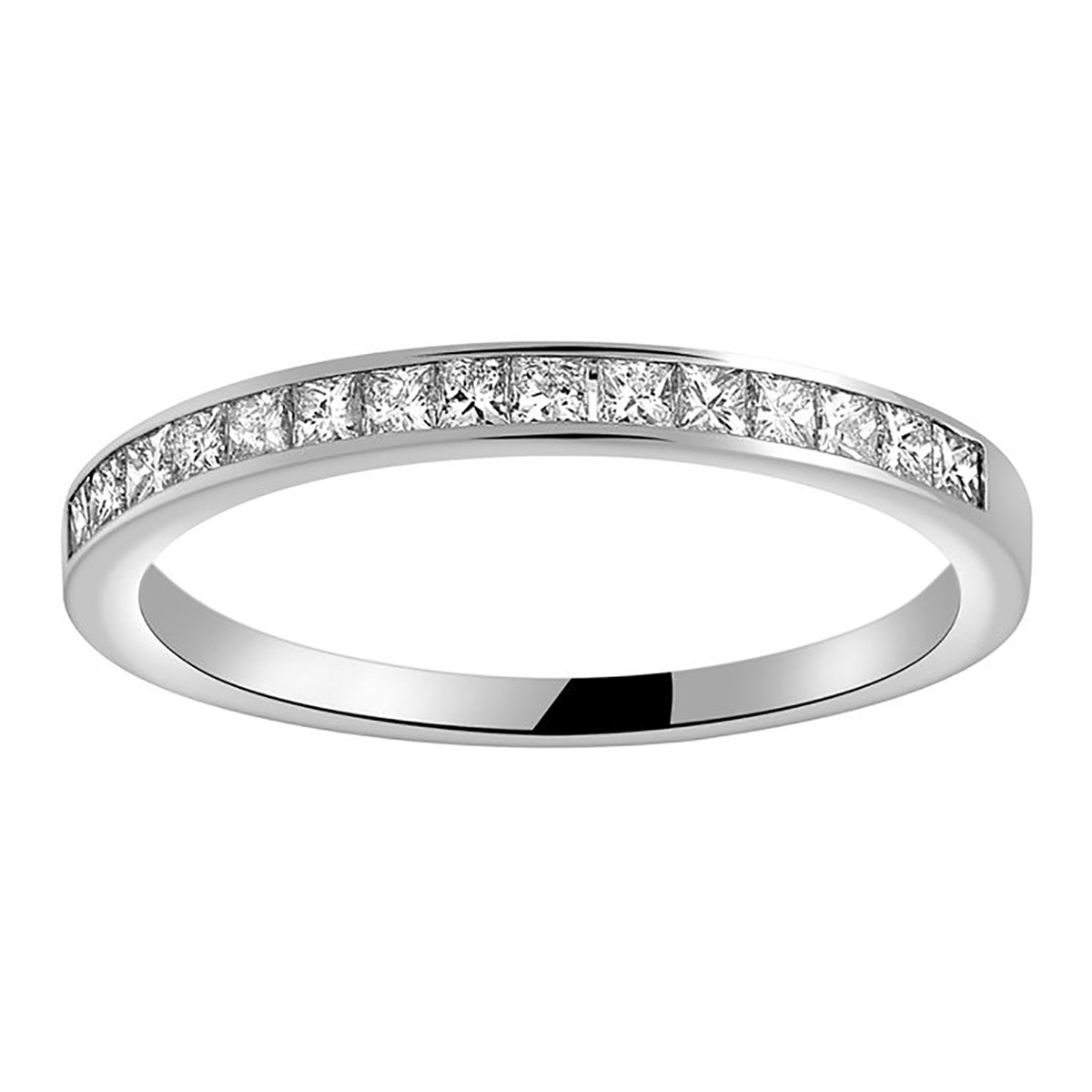 Alliance Gravity or blanc 18 carats diamants - vue 2