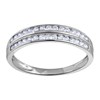 Alliance Brillaxis or blanc double rang oxydes - vue V2