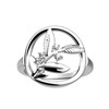 Bague ronde Les Georgettes Oliveraie argentée 16mm
Collection Les Précieuses - vue V2