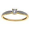 Bague Brillaxis diamant en or 9 carats - vue V1