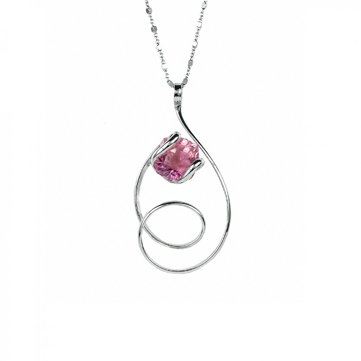 Collier Andrea Marazzini Mystic argenté rose