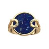 Bague Les Cadettes Nomade dorée lapis lazuli - vue V1