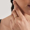 Bague Ania Haie ajustable Space Out dorée amazonite - vue V5