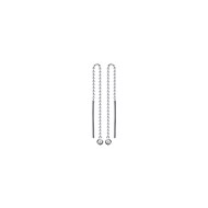 Boucles d'oreilles chainette et oz