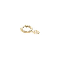 Piercing créole Agatha Mamba doré oxyde