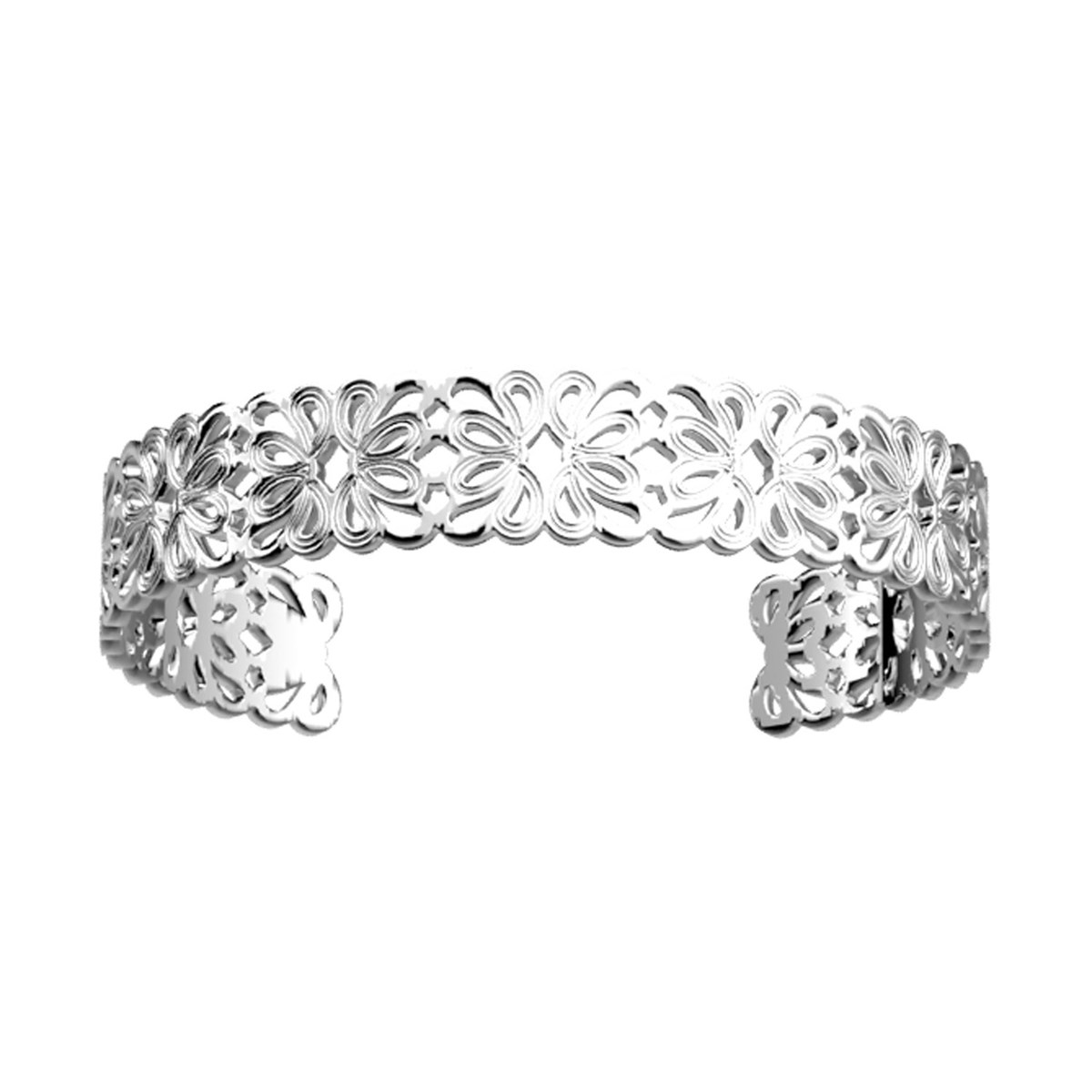 Bracelet jonc Les Georgettes collection Flora
argenté