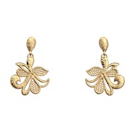 Boucles d'oreilles pendantes Les Georgettes
collection Bouquet 23 mm