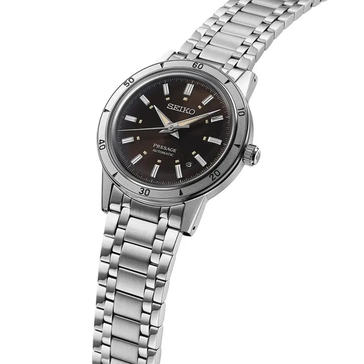 Montre Seiko Présage automatique style année 60 - vue 4