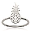 Bague Brillaxis ananas argent - vue V4