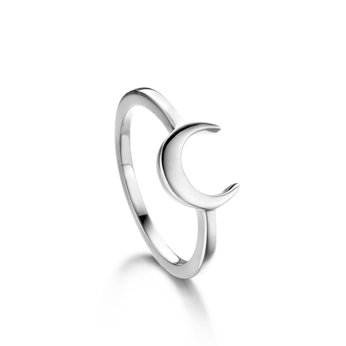 Bague brillaxis Lune argent