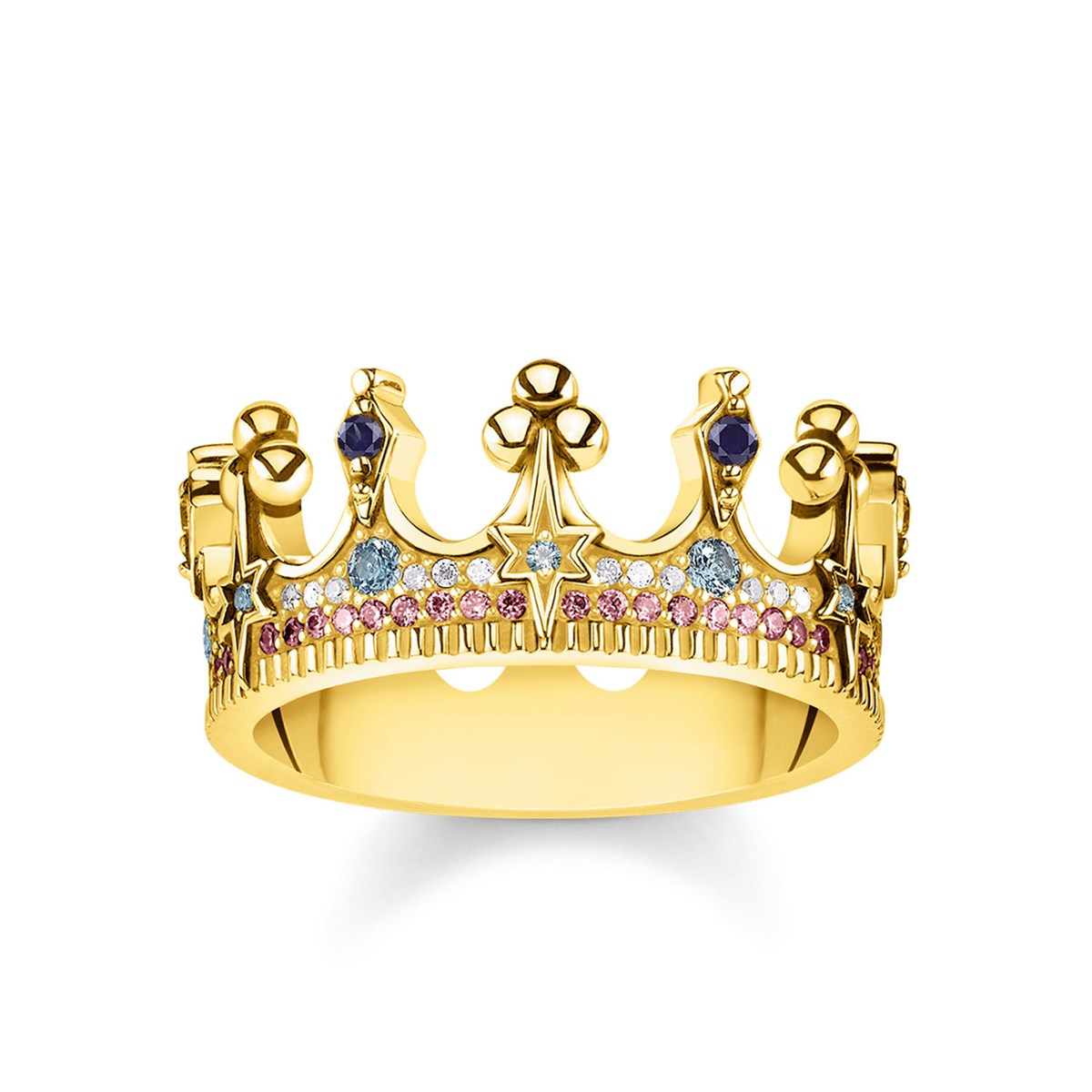 Bague Thomas Sabo Couronne dorée