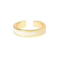 Bague Bangle Up blanc sable