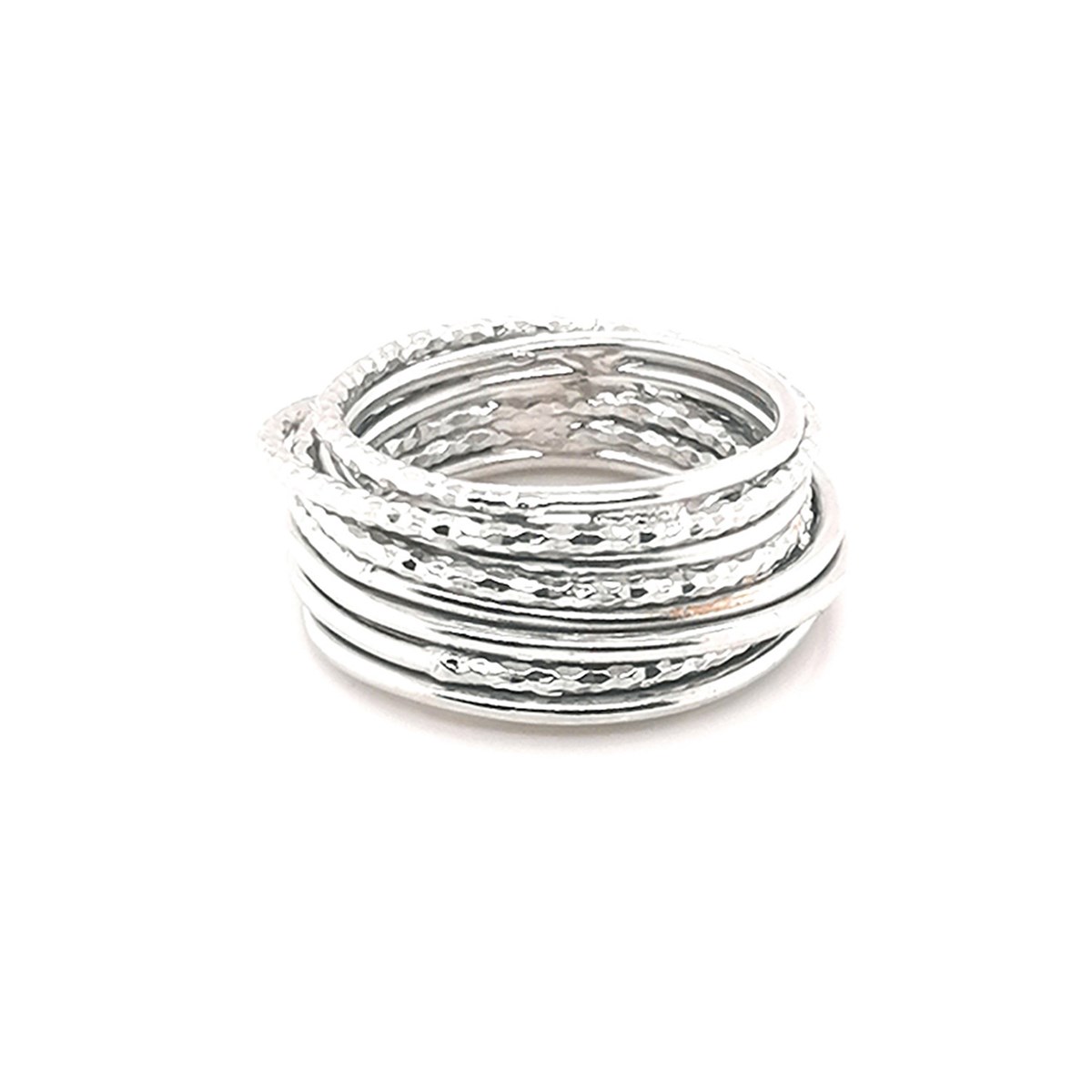 Bague Orus bijoux argent effet multi anneaux 11 mm
collection spiral