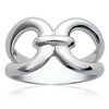 Bague Brillaxis argent rhodié - vue V1