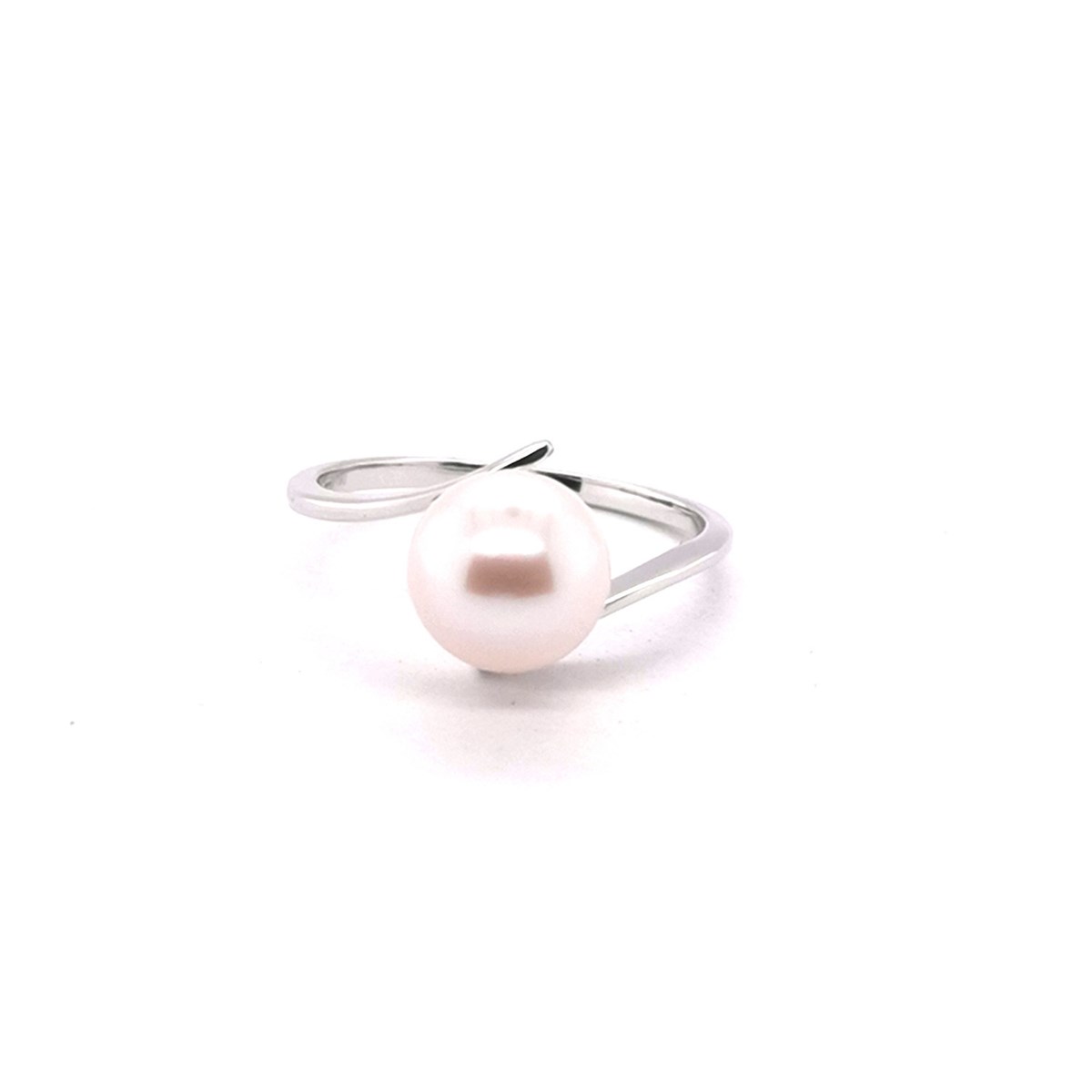 Bague Brillaxis or blanc perle de culture eau douce
8/8.5 mm