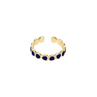 Bague Bangle Up Lumi bleu nuit