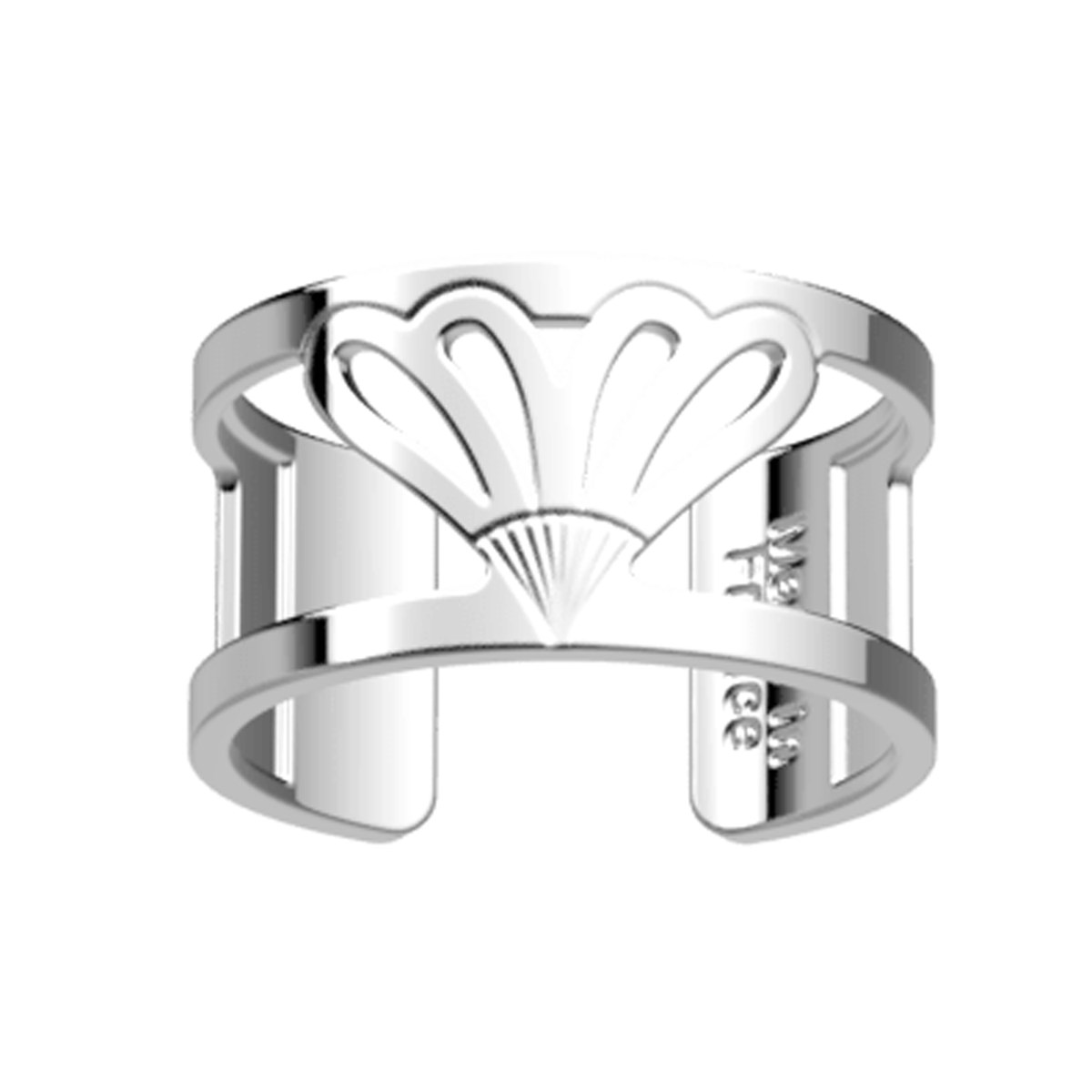 Bague Les Georgettes Bleuet argentée 12mm - vue 2