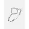 Bague Agatha argent oxydes Sissi - vue V3