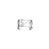 Bague Les Georgettes Enlacement argentée 12 mm - vue V1