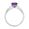 Bague Brillaxis or blanc améthyste oxydes - vue V4