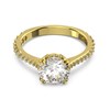 Bague Swarovski Constella dorée 55 - vue V1