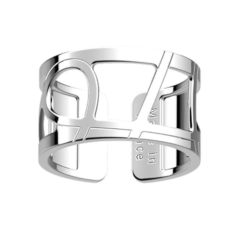 Bague Les Georgettes Valse argentée 12mm - vue 2