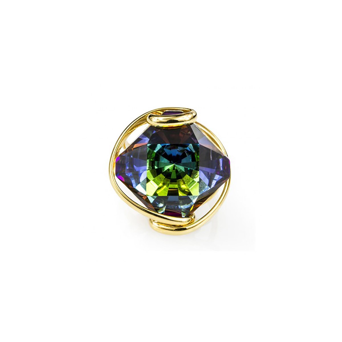 Bague Andrea Marazzini Vega dorée multicolore
ajustable