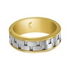 Bague homme Jourdan cier bicolore Oahu - vue V4
