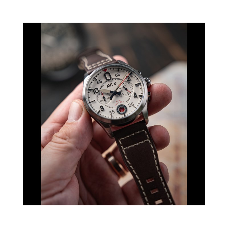 AVI-8 - SPITFIRE - Montre homme - Mouvement Chronographe japonais - vue 4